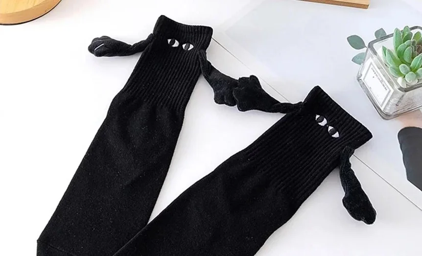 Cartoon Eye Magnetic Matching Socks