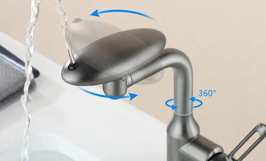 360-Degree Rotation Bathroom Faucet